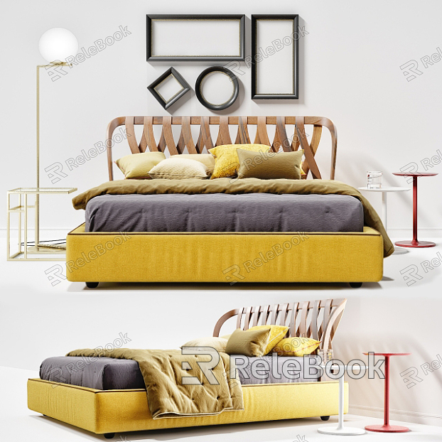 Double bed model