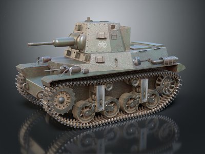 Modern Tank World War II Tank World War I Tank 3d model