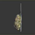 Transparent Plastic Bag With Hanging Hole Containing Cannabis Bud Product