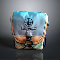 LEUPOLD Colorful Mixed Material Bag With Leather Fabric And Metal Buckle