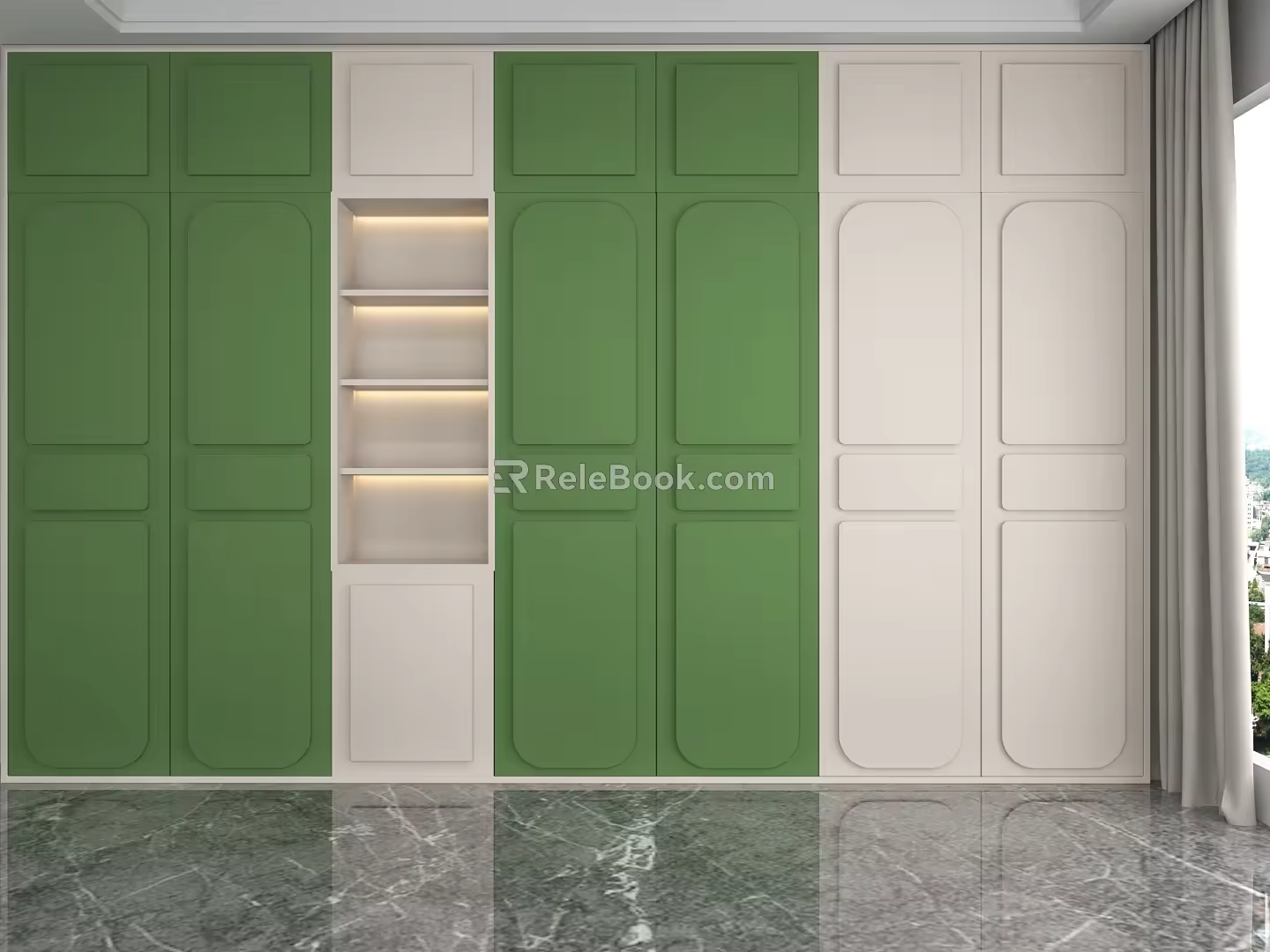 Showcase Shelf 3d model