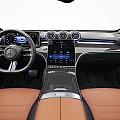 Mercedes-Benz car engine can open the trunk can open high-precision interior 3d model