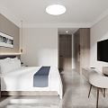 Hotel Rooms Modern Rooms 3d model