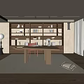 Middle Style Study 3d model