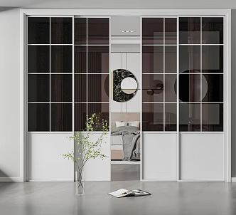 sliding door 3d model