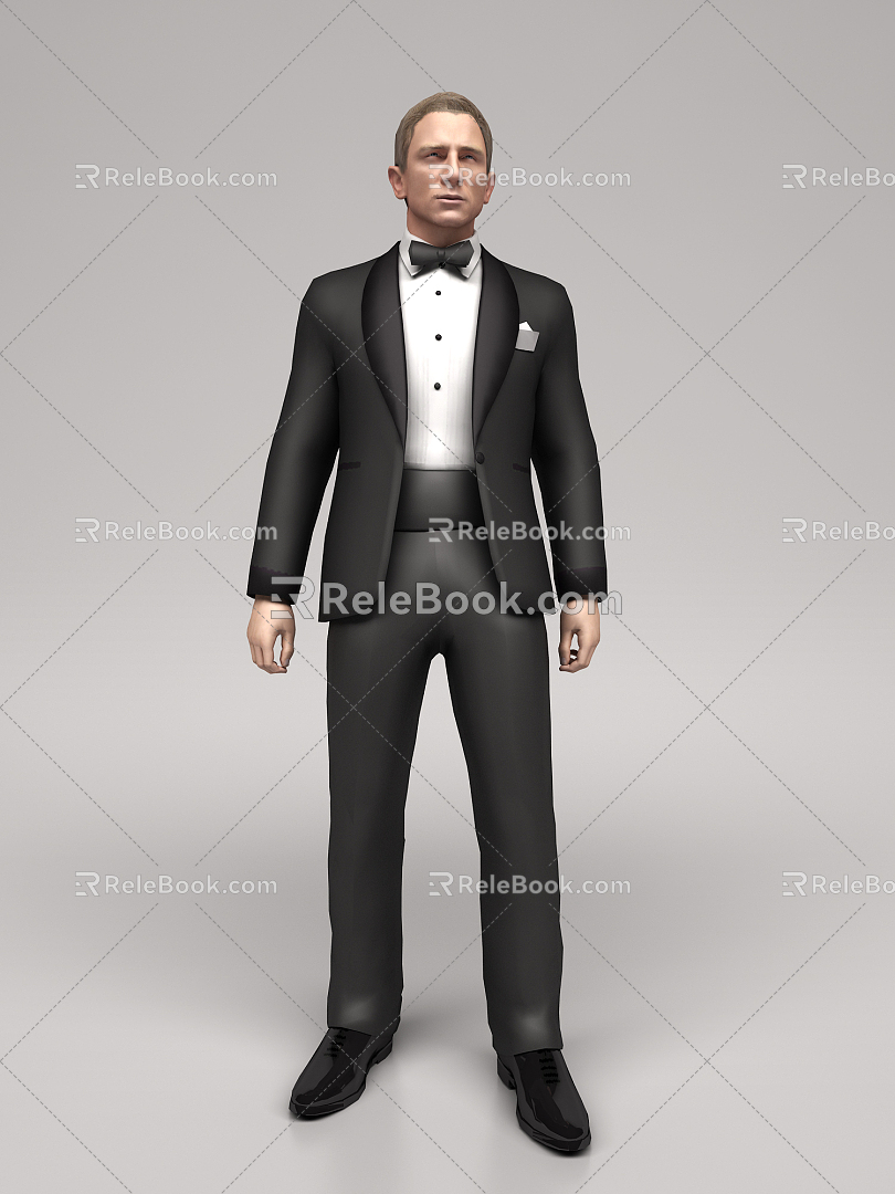 The Modern Man James Bond 3d model