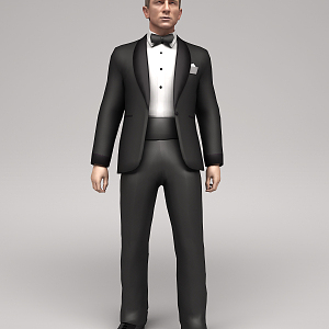 The Modern Man James Bond 3d model