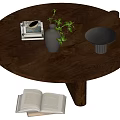 Quiet tea table 3d model