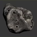 Grey Aquatic Sponge Marine Animal With Porous Surface And Textured Structure Features