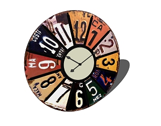 Clock 3d model