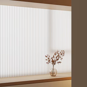 Curtain Screen Window Blinds Dream Curtain Shangri-La Curtain 3d model