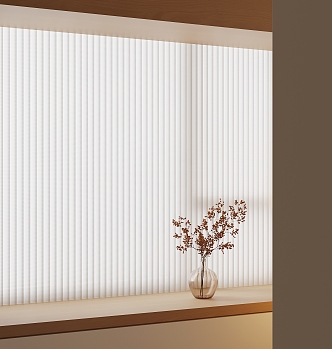 Curtain Screen Window Blinds Dream Curtain Shangri-La Curtain 3d model