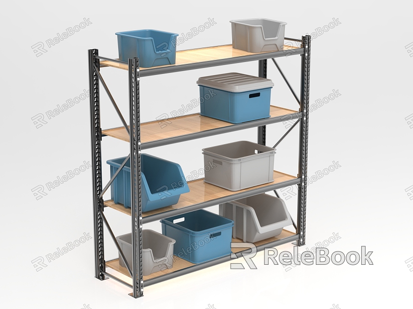 Hardware shelf model