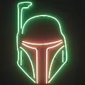 Star Wars Neon Signs Featuring Mandalorian Darth Vader And Stormtrooper Helmets