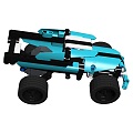 Lego toy racing toy car 3d model