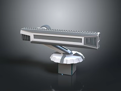 Futuristic Sci Fi Character And Mechanical Creature With Modern Geometric Structure Design 3d model