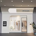 HH Studio Clothing Store Window Display With Mannequins Dresses Opening Hours 77 00 22 00