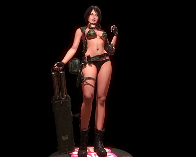 modern woman. 3d model modern woman. 3d model