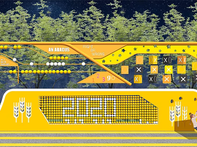 Modern Landscape Wall Children's Landscape Wall Interactive Landscape Wall Internet Red Moving Rotating Landscape Wall Children's Paradise Activity Area Landscape Wall 3d model