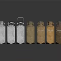 Row Of Timeless 1L Metal Daily Electrical Appliances In Various Colors
