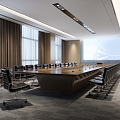 Meeting Room Conference Table Conference Chair 3d model