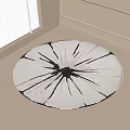 Round carpet 3d model