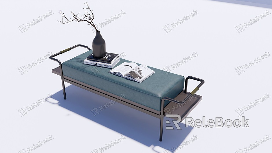 Modern Bed End Stool Bed End Stool Sofa Bench model