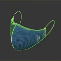 Industrial Blue Protective Mask With BFE 95% Filtration Efficiency And Ear Loops
