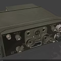 Industrial Equipment Military Grade Radio Transceiver Featuring Multiple Knobs Interfaces and Sturdy Handle