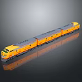 Train Light Rail Metro High Speed Rail EMU Train High Speed Train High Speed Train High Speed Locomotive EMU 3d model