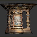 Columns Stone Columns Stone Columns Old Columns Roman Columns Roman Columns Classical Columns Greek Columns 3d model