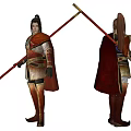 Modern Game Character Three Kingdoms Unparalleled Character Man 3d model