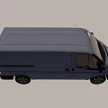 Gray Ford Van Exterior Design With Modern Features And Practical Styling