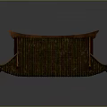 Traditional Chinese Architectural Roof Structure With Wooden Frames And Tile Patterns