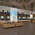 Modern Store Leisure Area 3d model