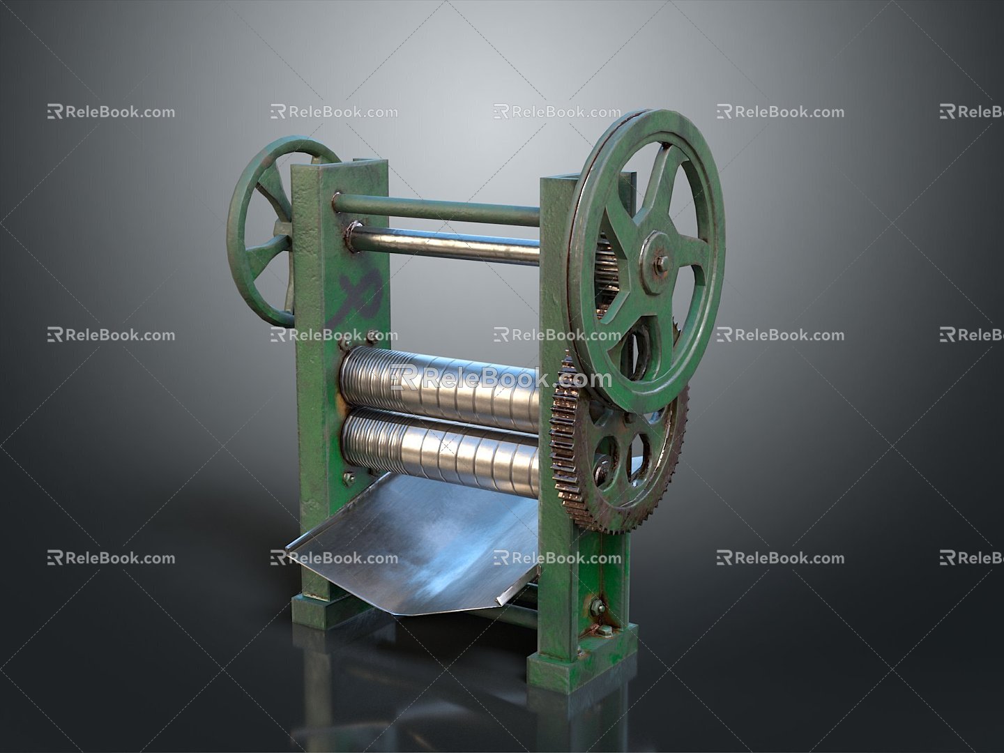 noodle press gear large gear pinion cast iron gear internal gear external gear bevel gear model