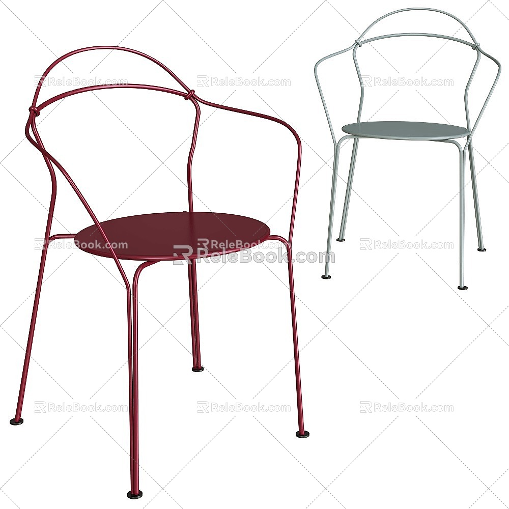 Fermob Dining Chair 3d model