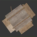 Rustic Bamboo Booth Design With Sloped Roof Open Windows And Woven Walls
