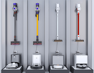 Modern Vacuum Cleaner 3d model