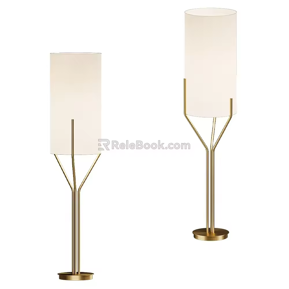 Table lamp lighting lamp decorative lamp 3d model