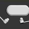 Boat White Wireless Earbuds With Charging Case Modern Audio Design