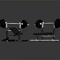 Essential Home Fitness Equipment Set With Weight Benches Barbells Racks And Plates