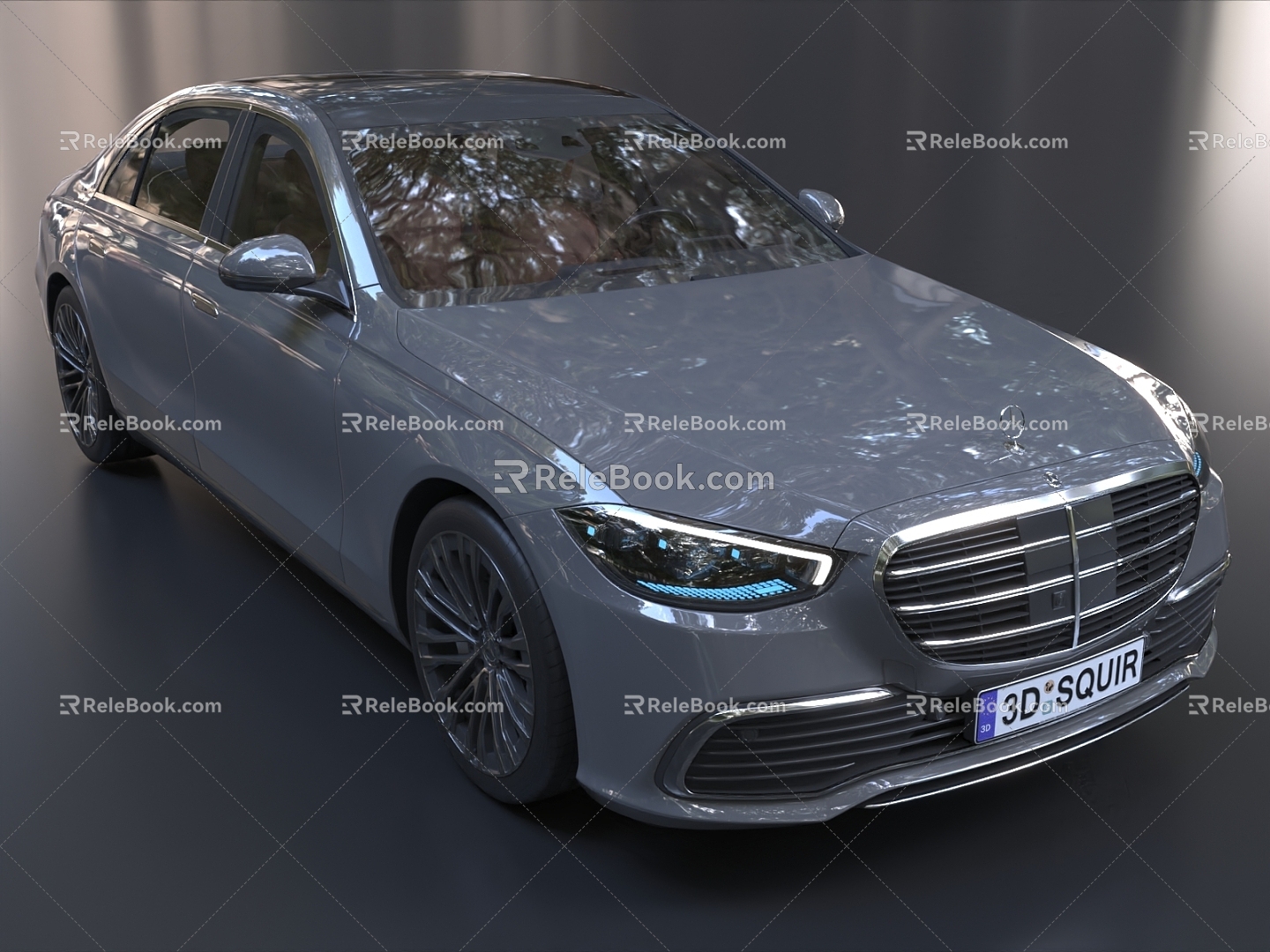 Mercedes-Benz S-Class Long Axis Edition Mercedes-Benz Car Mercedes-Benz Sedan 3d model