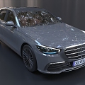 Mercedes-Benz S-Class Long Axis Edition Mercedes-Benz Car Mercedes-Benz Sedan 3d model