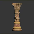 Columns Stone Columns Stone Columns Old Columns Roman Columns Roman Columns Classical Columns Greek Columns 3d model