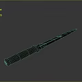 Sharp Tactical Dagger With Long Blade Brown Wooden Handle And Classic Design On Dark Background