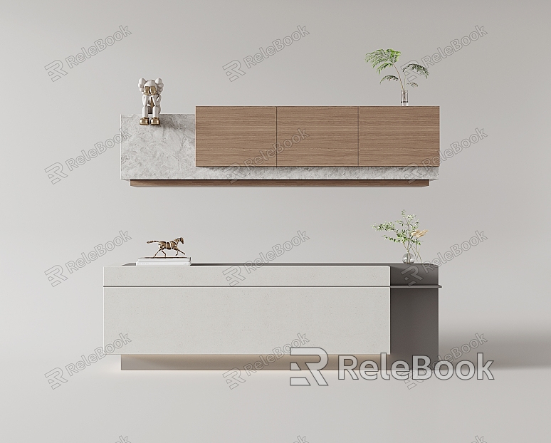 Reception Desk Front Desk model