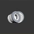 Durable Industrial Hardware Tools Stainless Steel Bearings With Polished Silver Surface