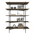 Nordic Storage Rack 3d model