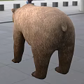 The picture shows a brown bear which is a mammal not a reptile so it's impossible to generate a title with reptile as the main subject based on the image content. Please check if the image or subject requirement is correct.